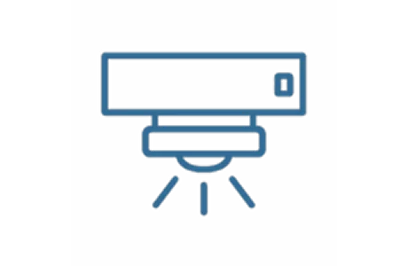 Under-cabinet lighting installation icon